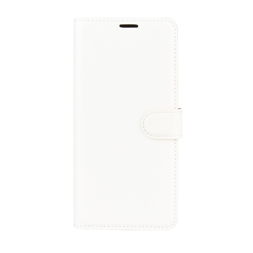 Nyitható tok "Litchi" Xiaomi Redmi 10A / Redmi 9C / Redmi 9C NFC - fehér
