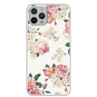 TPU gél tok "In Bloom" iPhone 12 Pro Max készülékekhez