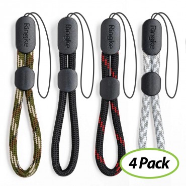 4-Pack praktikus nyakpánt Ringke "Paracord Lanyard Finger Strap" mobilkészülékekhez