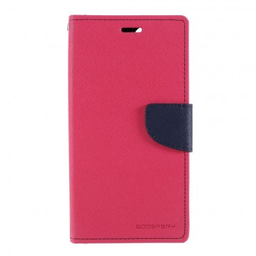 Nyitható tok Goospery Fancy Diary iPhone 12 Mini készülékekhez - magenta