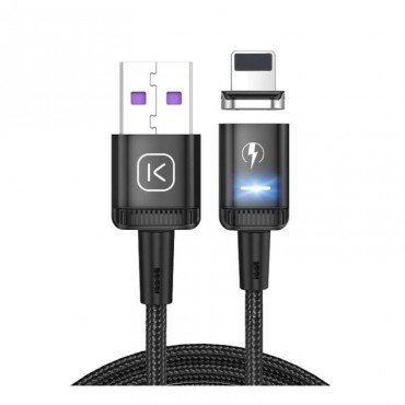 Fonott mágneses kábel "Match" Lightning csatlakozóval - 0.5m Fonott mágneses kábel "Match" Lightning csatlakozóval - 0.5m