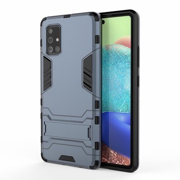 Strapabíró tok "Impact X" Samsung Galaxy A71 5G készülékekhez - kék