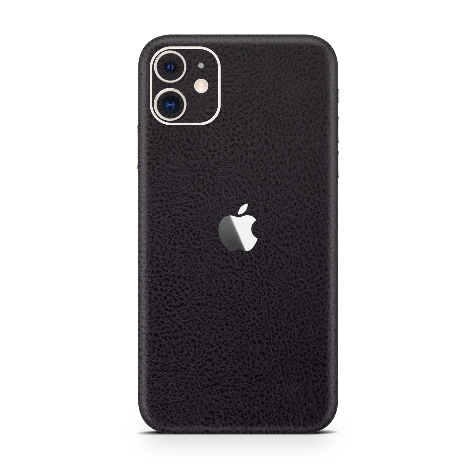 Skin EXO® by Optishield iPhone 12 készülékekhez - black leather (Back only)