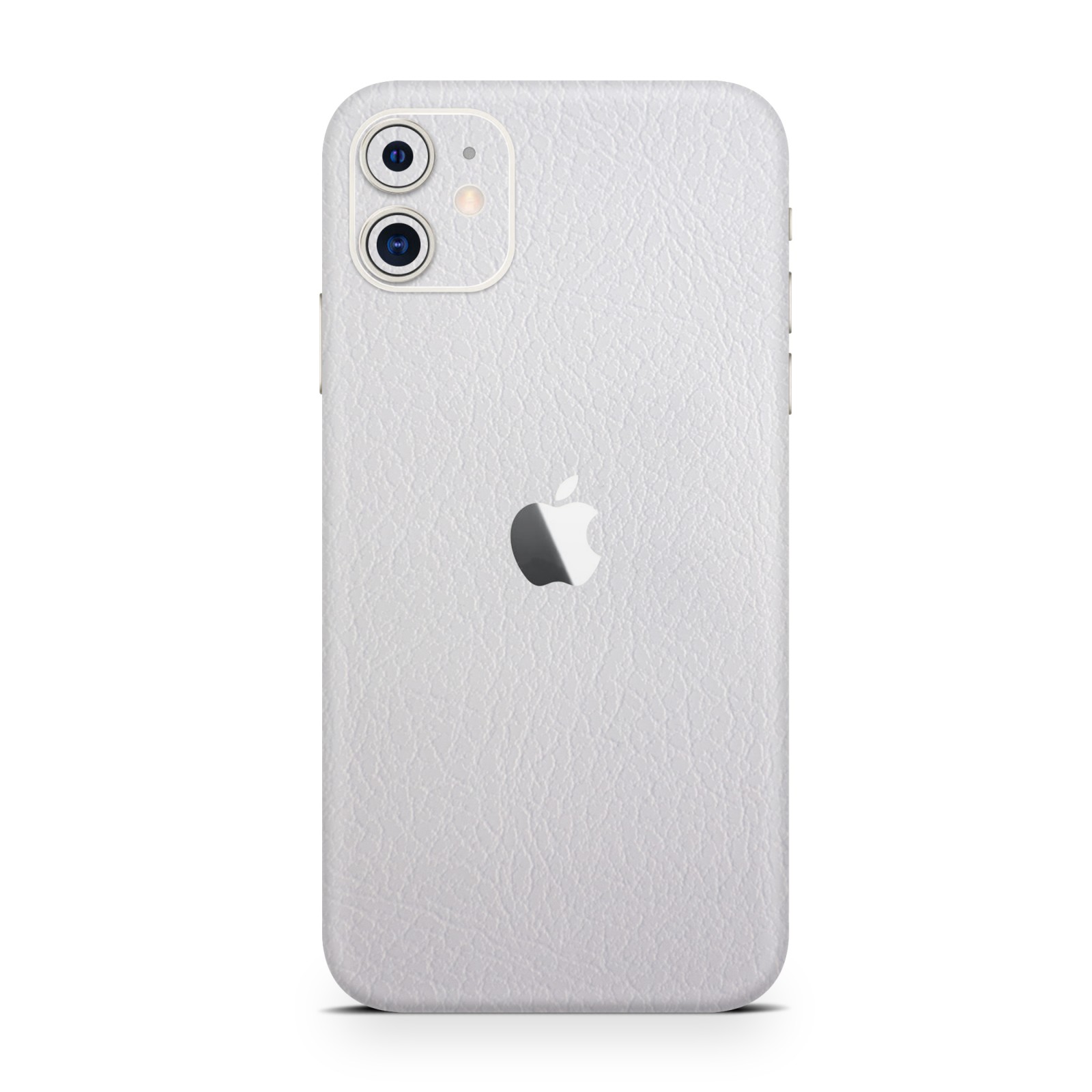 Skin EXO® by Optishield iPhone 12 készülékekhez - white leather (Back only)