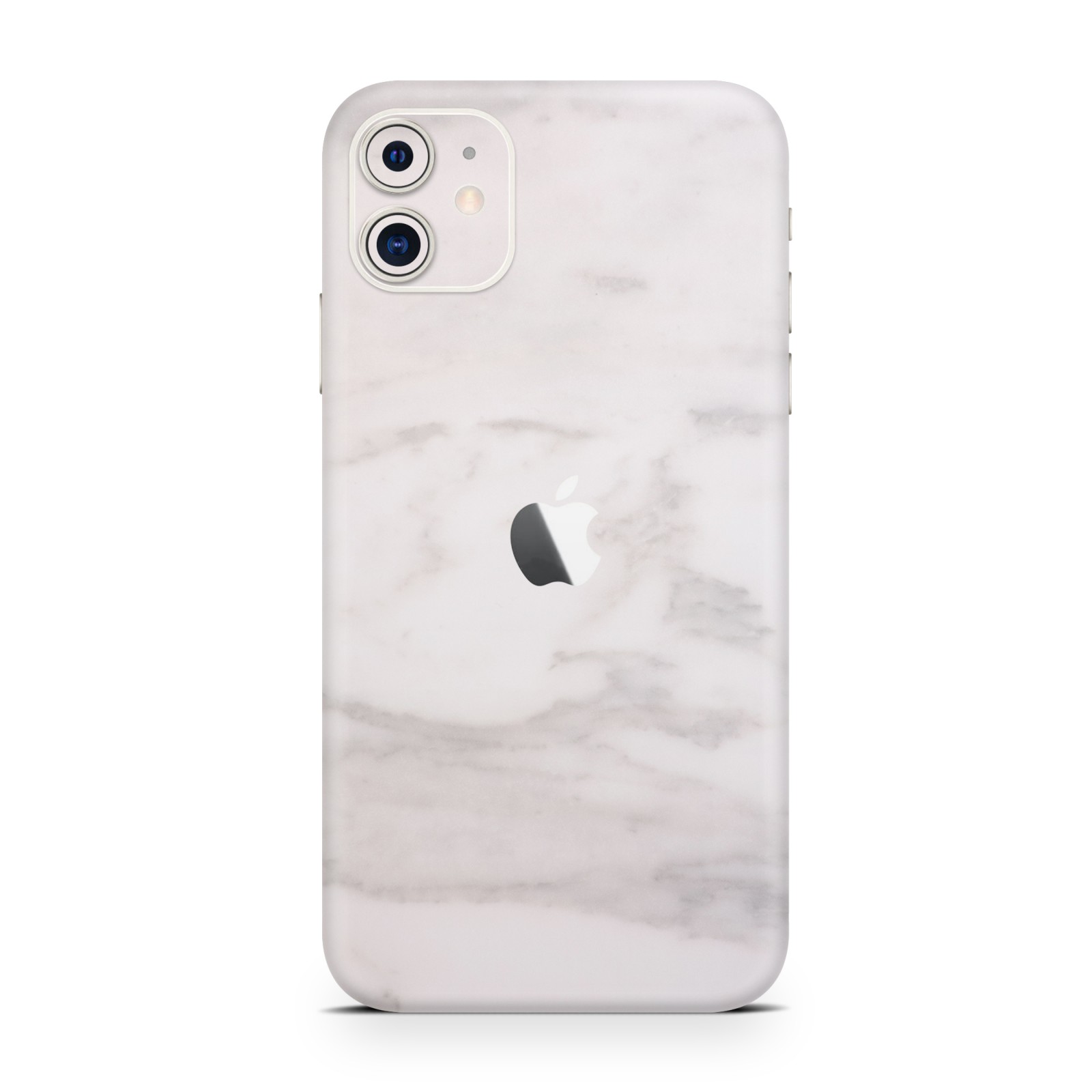 Skin EXO® by Optishield iPhone 12 készülékekhez - white marble (Back only)