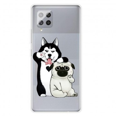 TPU gél tok "Dog Bros" Samsung Galaxy A42 5G készülékekhez
