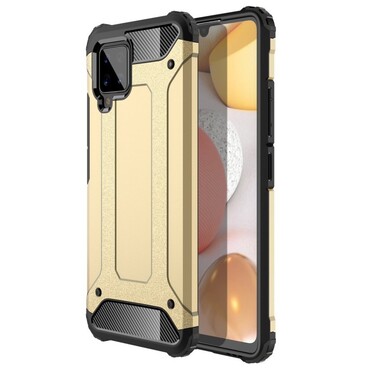 Strapabíró tok "Rock" Samsung Galaxy A42 5G készülékekhez - arany