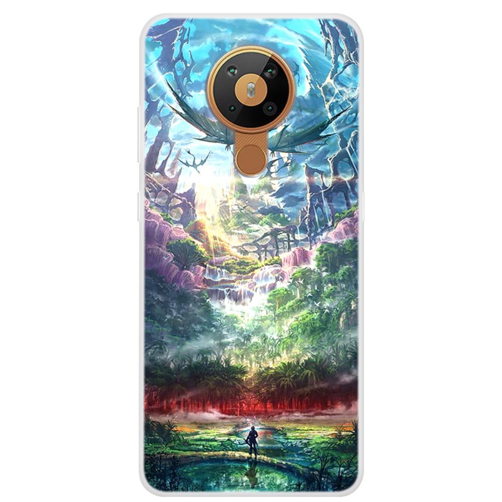 TPU gél tok "Dragonborn" Nokia 5.3 készülékekhez