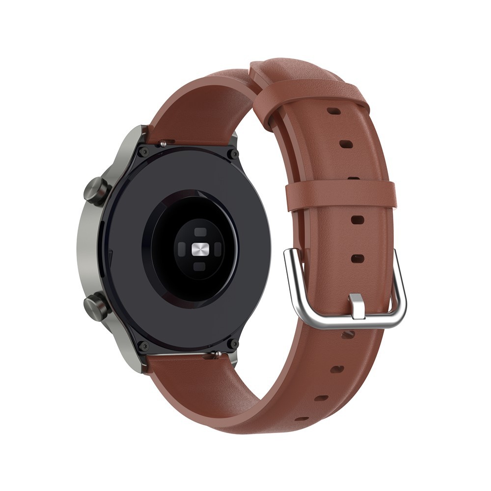 Óraszíj valódi bőrből Huawei Watch GT2 Pro készülékekhez - barna