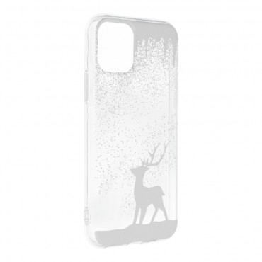 TPU gél tok "Reindeer" iPhone 11 Pro készülékhez