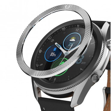 Védő burkolat Ringke "Bezel Styling" Samsung Galaxy Watch 3 45mm készülékekhez - silver