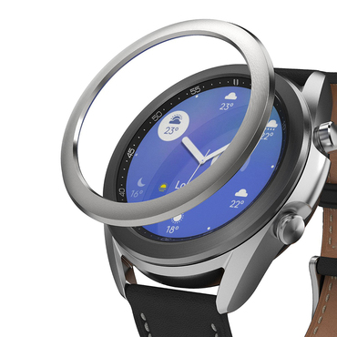 Védő burkolat Ringke "Bezel Styling" Samsung Galaxy Watch 3 41mm készülékekhez - silver