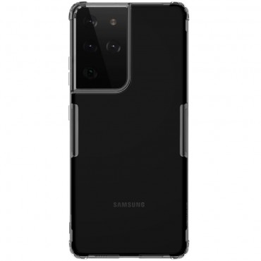 Prémium vékony tok "Nature" Samsung Galaxy S21 Ultra készülékekhez - szürke