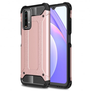 Strapabíró tok "Rock" Xiaomi Poco M3 készülékekhez - rózsaszín