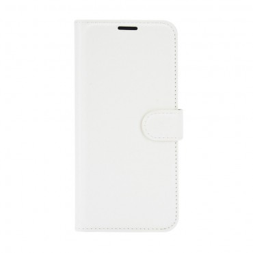 Nyitható tok "Litchi" Nokia 8.3 készülékekhez - fehér