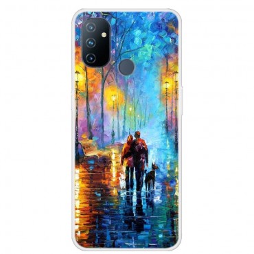 TPU gél tok "Fall" OnePlus Nord N100 készülékekhez