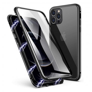 Mágneses Full-body tok "Stronghold" iPhone 11 Pro készülékekhez - fekete