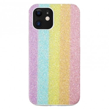 Prémium tok "Rainbow" iPhone 12 Mini készülékekhez