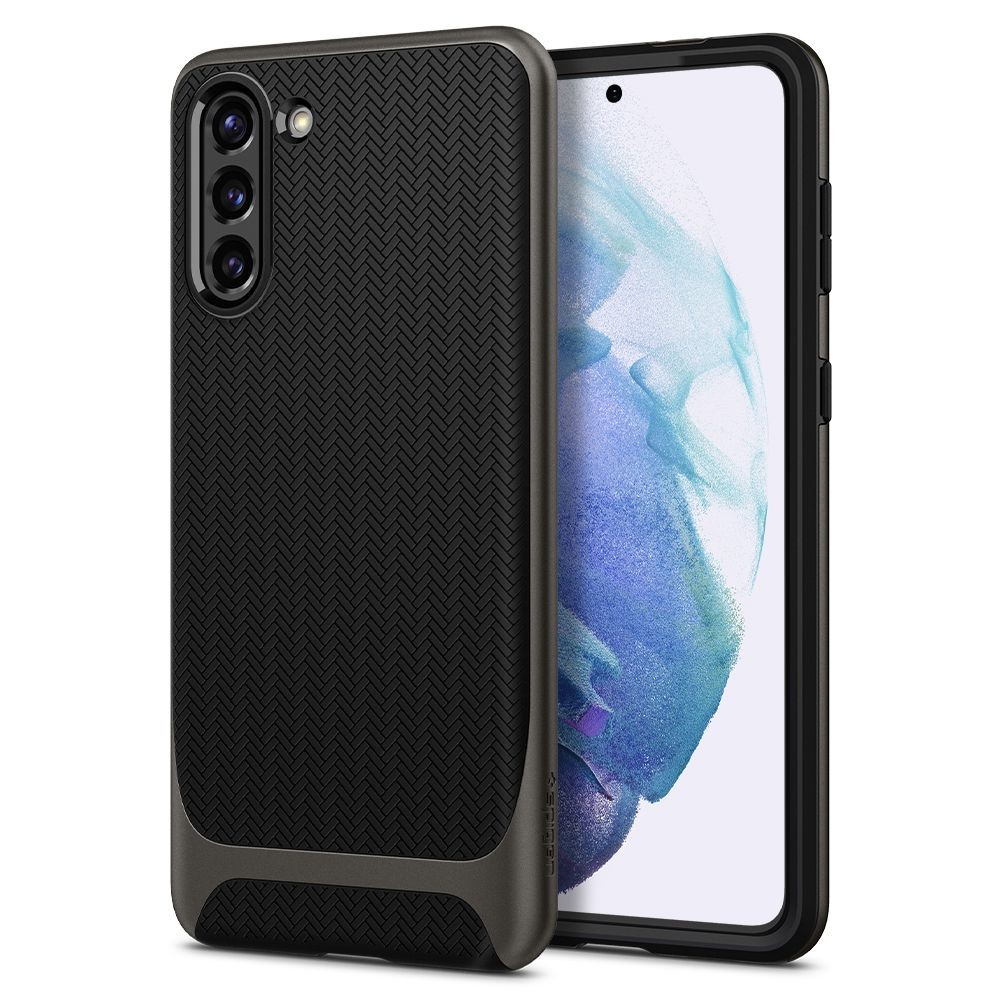 Tok Spigen "Neo Hybrid" Samsung Galaxy S21 Plus készülékekhez - gunmetal