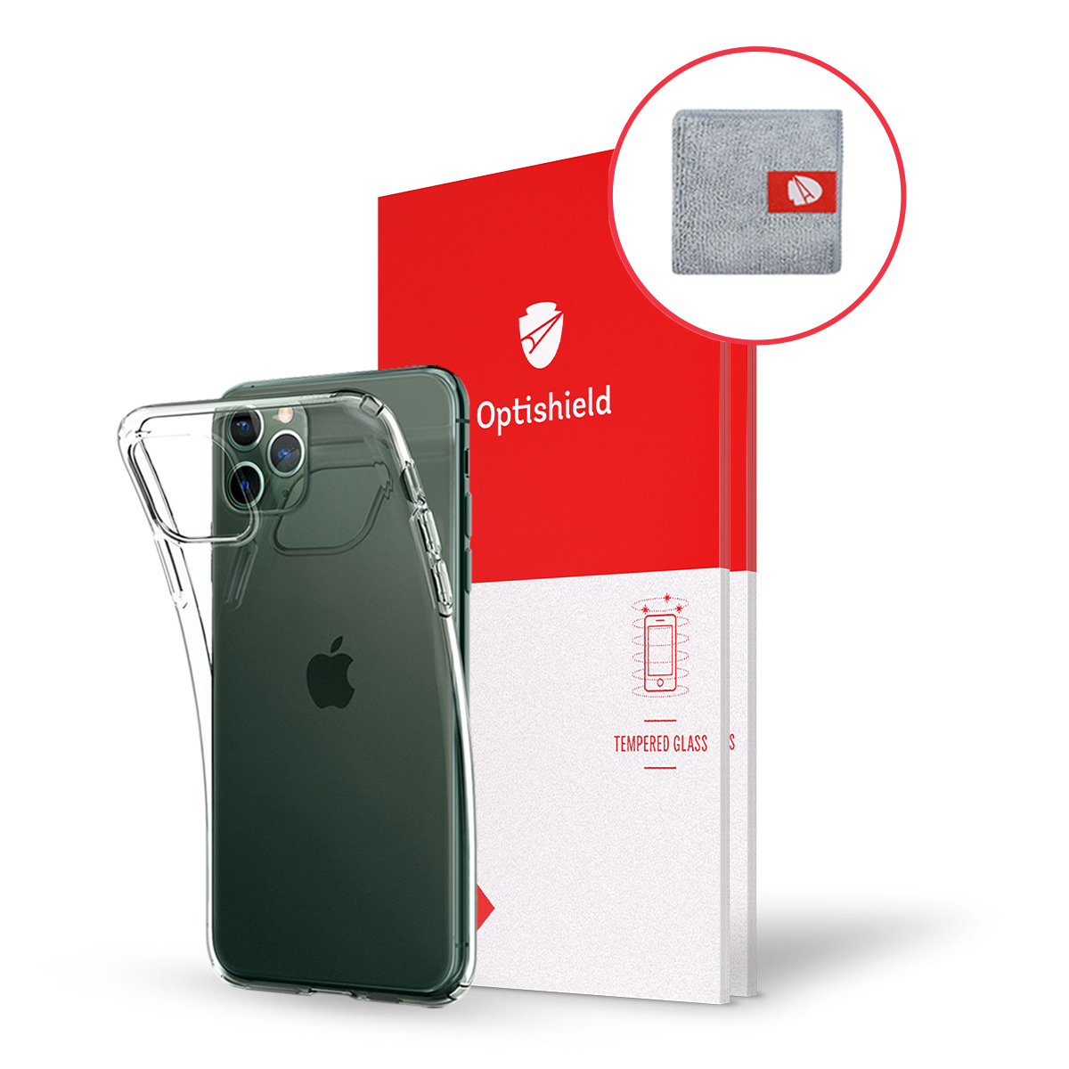 Optishield Invisible - 4-darabos csomag láthatatlan védelemre Samsung Galaxy S20 FE / S20 FE 2021 készülékekhez