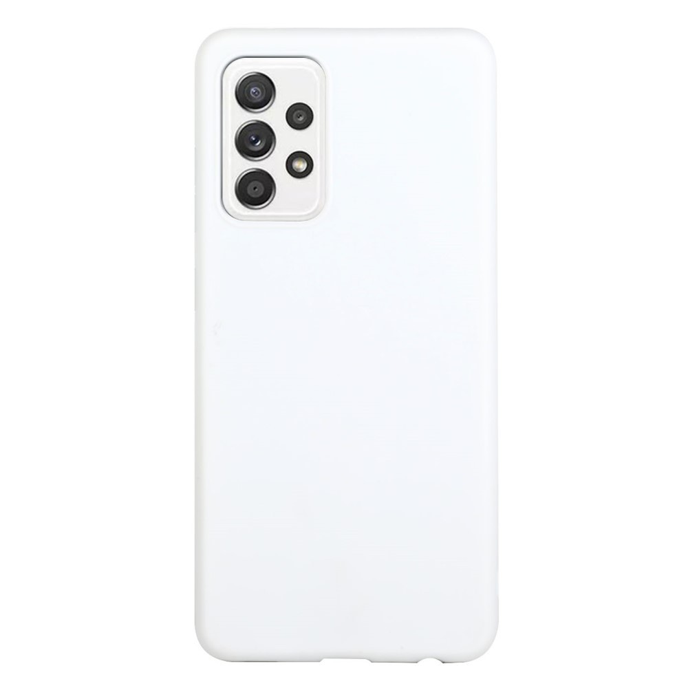 TPU gél tok Samsung Galaxy A72 / Galaxy A72 5G készülékekhez - fehér