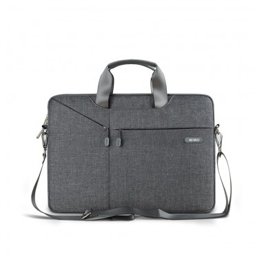 Univerzális laptop táska "City Bag" 15.6 inches laptopokhoz - szürke