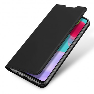 Nyitható tok "Skin" Samsung Galaxy A52 / Galaxy A52 5G / Galaxy A52s 5G készülékekhez - fekete Nyitható tok "Skin" Samsung Galaxy A52 / Galaxy A52 5G / Galaxy A52s 5G készülékekhez - fekete