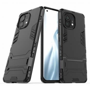 Strapabíró tok "Impact X" Xiaomi Mi 11 készülékekhez - fekete
