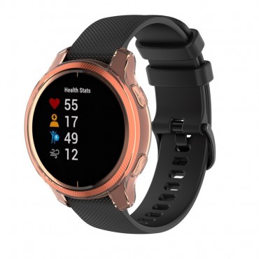 TPU gél tok Garmin Venu készülékekhez - narancssárga