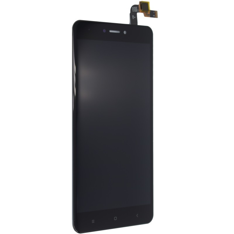 LCD kijelző Xiami Redmi Note 4x készülékekhez - fekete - AA minőség