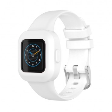 Szilikon óraszíj "Smooth" Garmin Vivofit Jr. 3 órákhoz - fehér