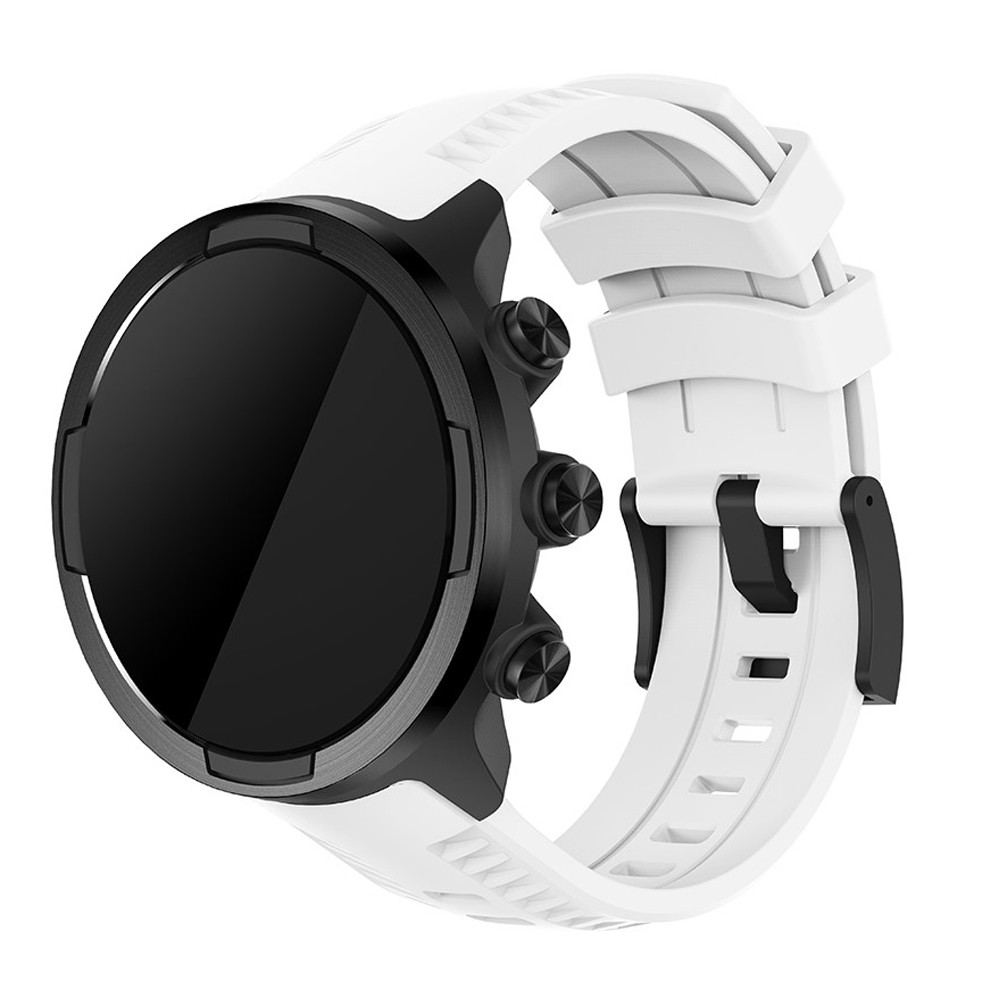 Szilikon óraszíj "Tire" Suunto 7 órákhoz - fehér