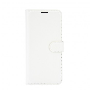 Nyitható tok "Litchi" OnePlus 9 készülékekhez - fehér