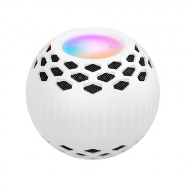 Szilitkon tok "Paladin" Apple HomePod mini készülékekhez - fehér