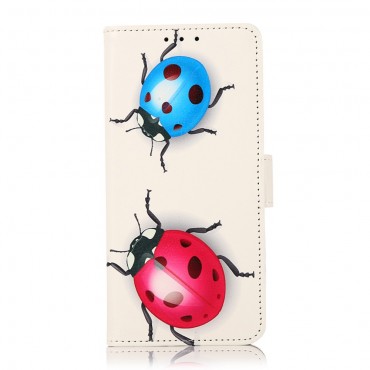 Nyitható tok "Ladybugs" Sony Xperia 1 III 5G készülékekhez Nyitható tok "Ladybugs" Sony Xperia 1 III 5G készülékekhez