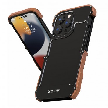 Strapabíró tok "Knight"  iPhone 13 Pro készülékekhez - fekete