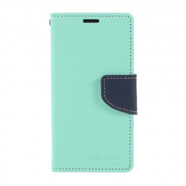 Nyitható tok Goospery Fancy Diary iPhone 13 Mini készülékekhez - türkiz