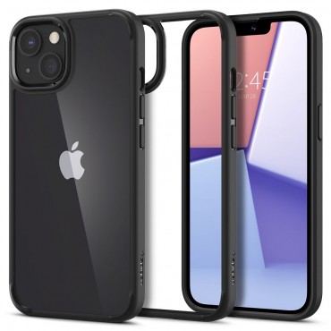 Tok Spigen "Ultra Hybrid" iPhone 13 készülékekhez - black