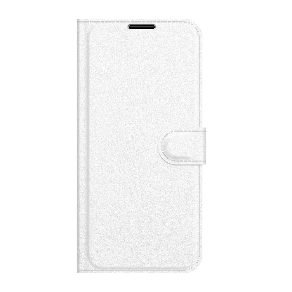 Nyitható tok "Litchi" Motorola Moto G10 / G20 / G30 készülékekhez - fehér