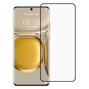 Prémium 3D Full Body üvegfólia Huawei P50 készülékekhez - fekete