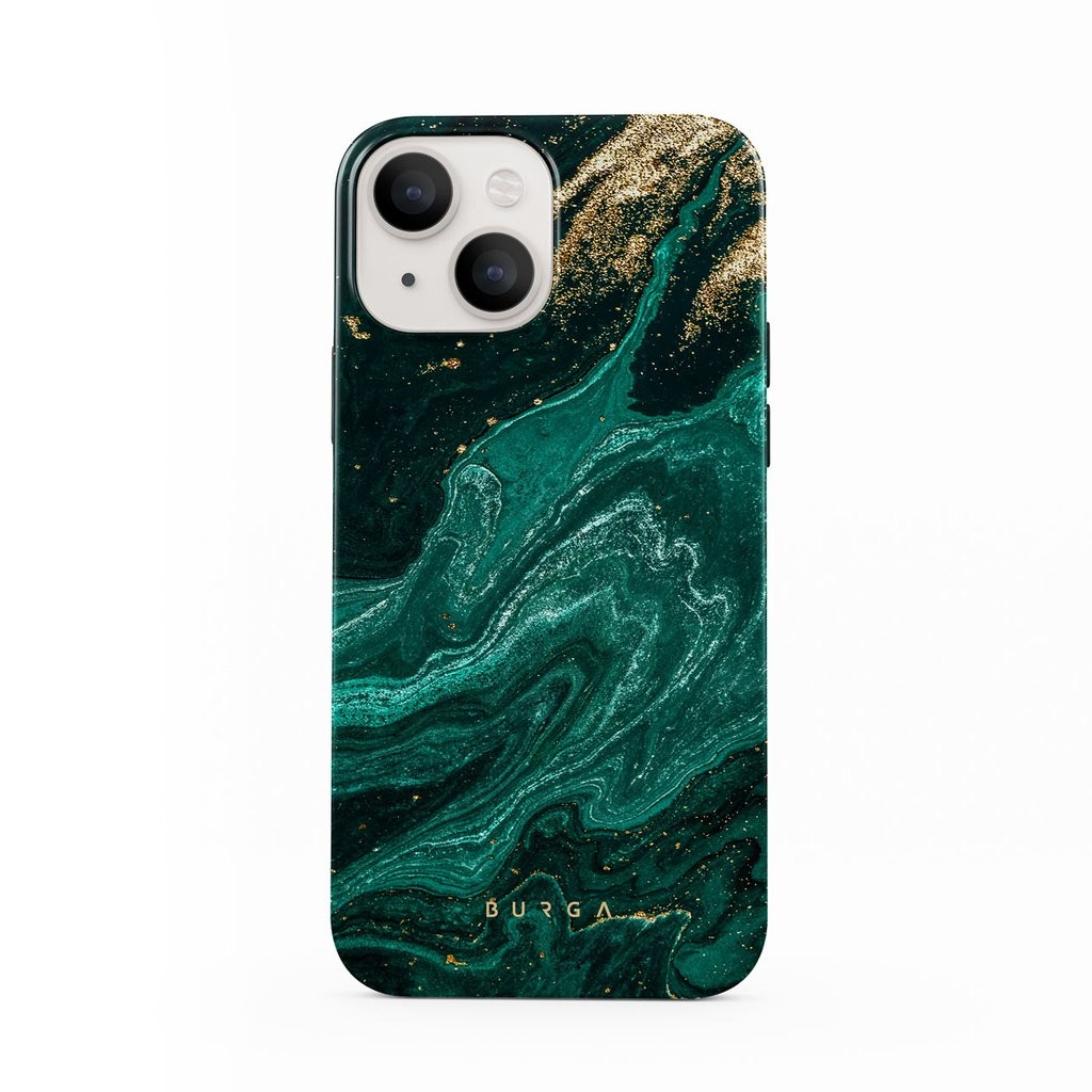 Prémium tok Burga "Emerald Pool" iPhone 13 készülékekhez