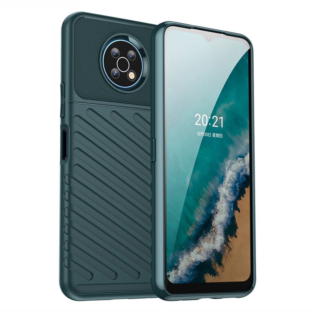 TPU gél tok "Titan X" Nokia G50 készülékekhez - zöld