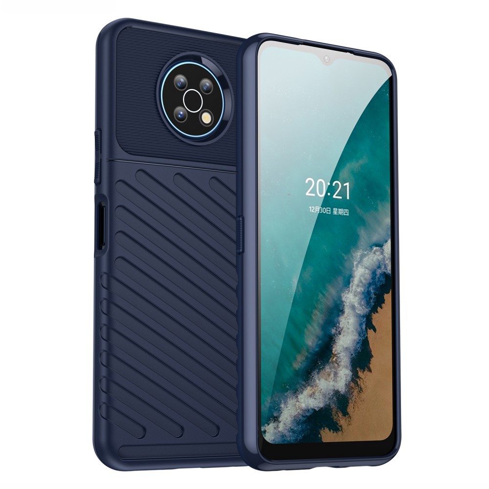 TPU gél tok "Titan X" Nokia G50 készülékekhez - kék