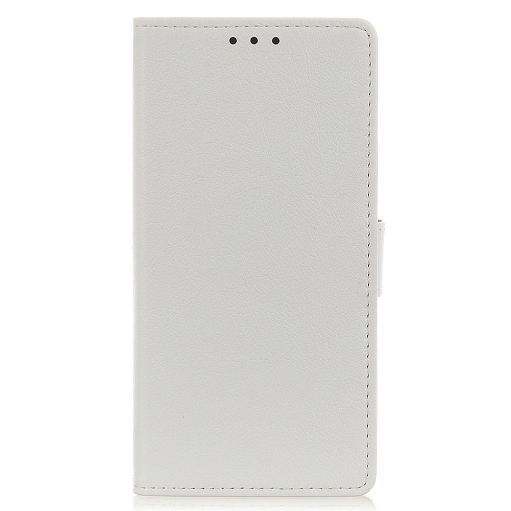 Nyitható tok "Litchi" Nokia G50 készülékekhez - fehér