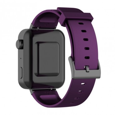 Szilikon óraszíj Xiaomi Mi watch órákhoz "Classic" - lila