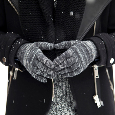 Csodaszép divatos meleg téli touchscreen kesztyű TTgloves - fekete - M Csodaszép divatos meleg téli touchscreen kesztyű TTgloves - fekete - M