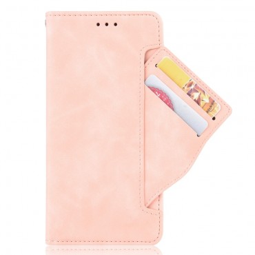 Nyitható tok "Front Pocket" Huawei Nova 9 Pro / Honor 50 Pro készülékekhez - rózsaszín Nyitható tok "Front Pocket" Huawei Nova 9 Pro / Honor 50 Pro készülékekhez - rózsaszín