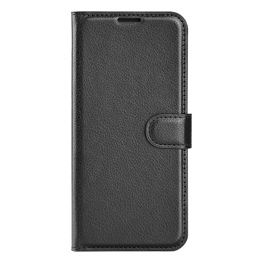 Nyitható tok "Litchi" Xiaomi 12 / 12X készülékekhez - fekete