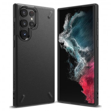 Tok Ringke "Onyx" Samsung Galaxy S22 Ultra készülékekhez - black