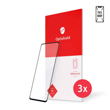 3-Pack Optishield Pro 3D Full Body csúcsminőségű üvegfólia Samsung Galaxy S22 készülékekhez